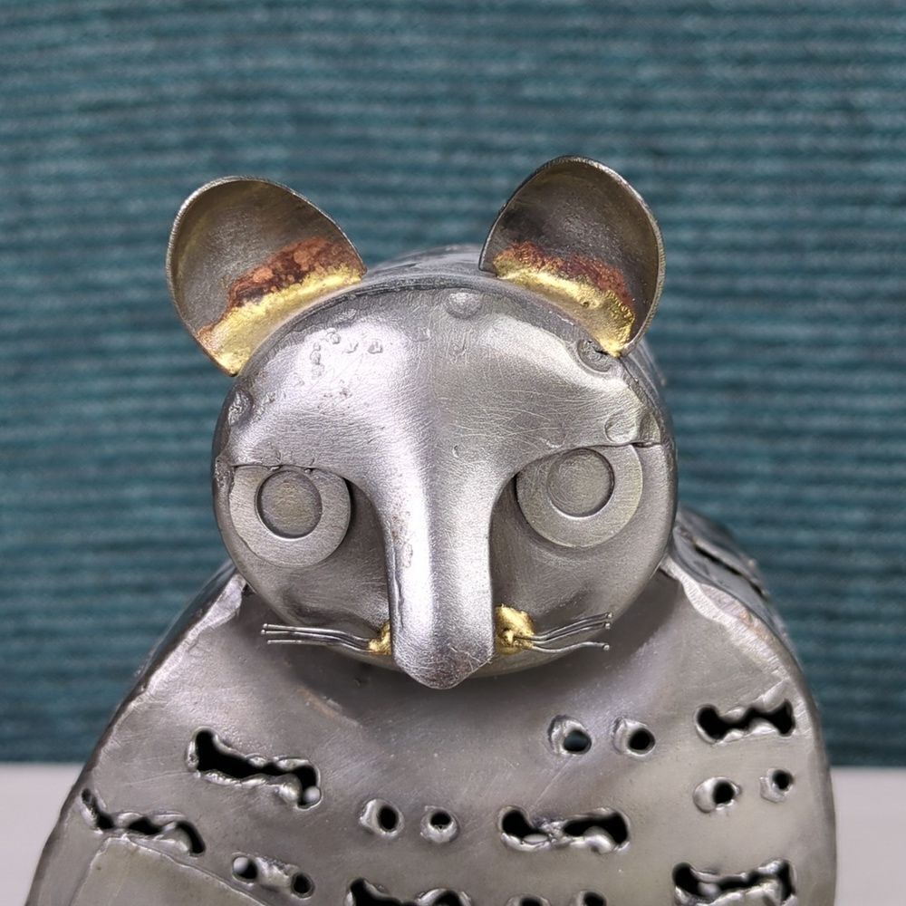 For Kitty Rescue! Metal Tealight Candle Holder - Picture 11 of 11